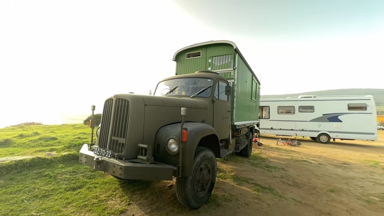 Ex-Swiss Army Truck Tiny House