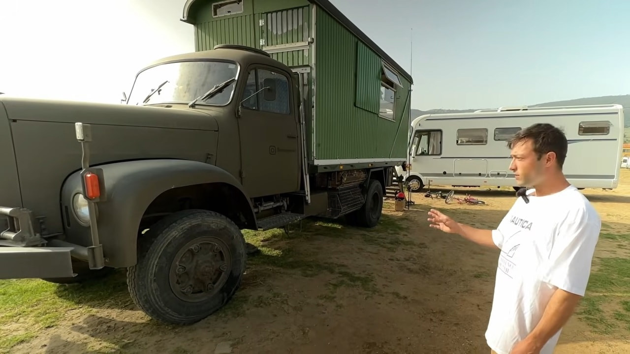 Ex-Swiss Army Truck Tiny House