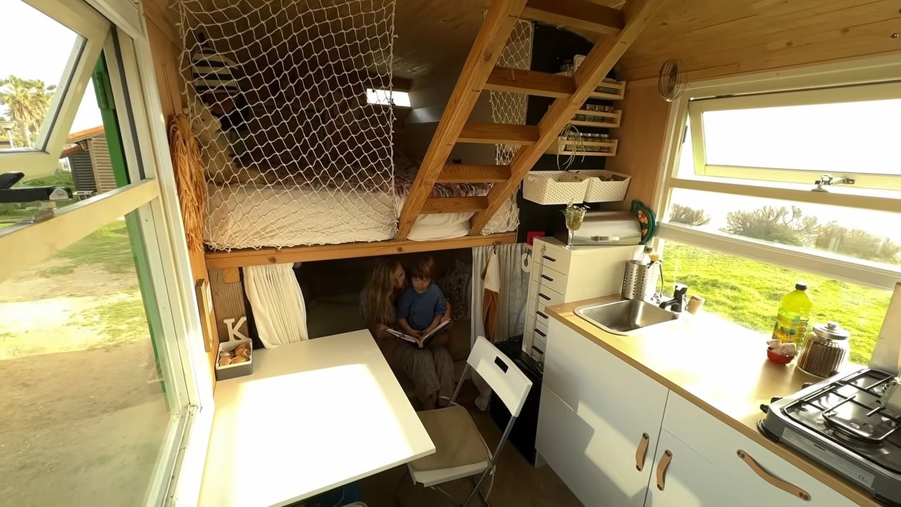 Ex-Swiss Army Truck Tiny House