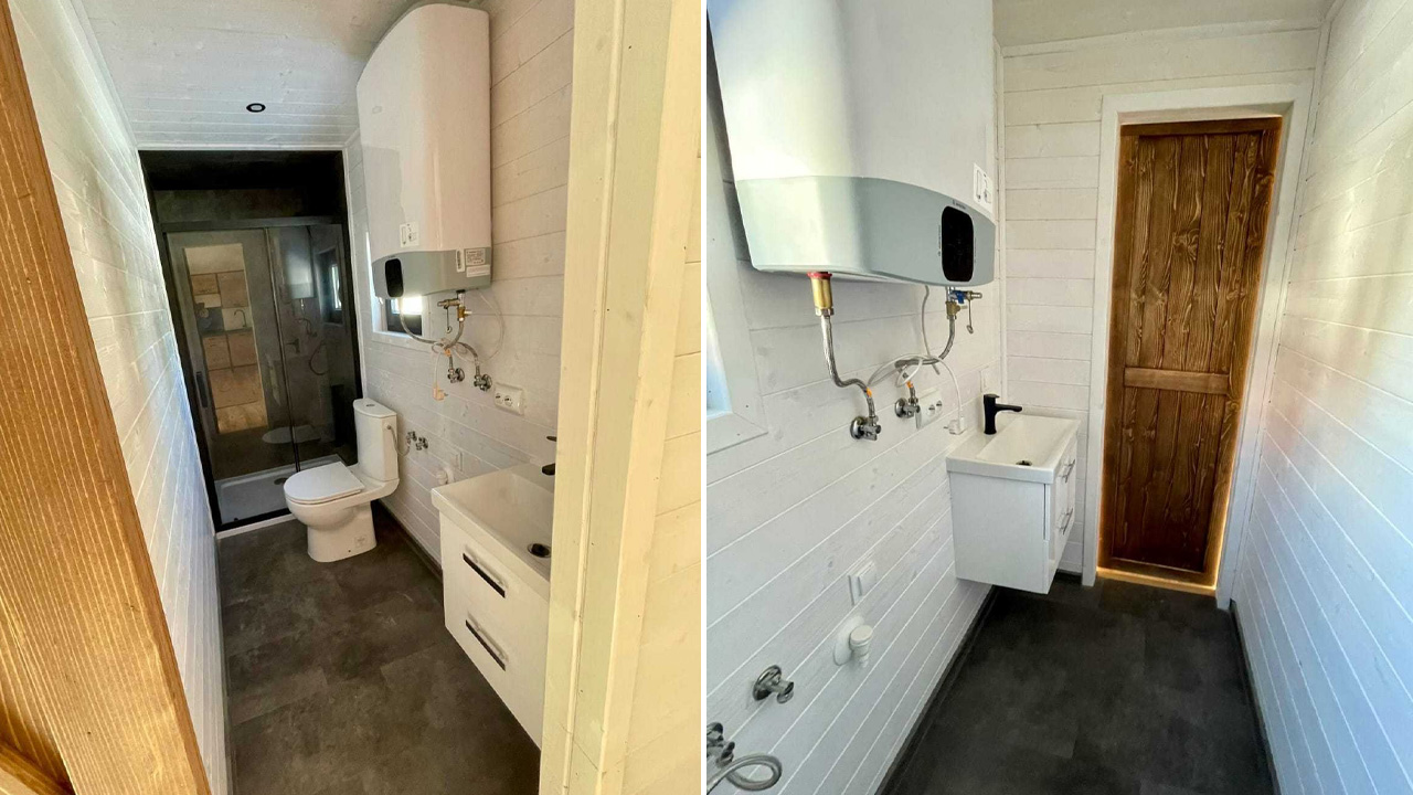 Mini Domek Tiny House by Mini Domy- bathroom