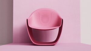 Karim Rashid Debuts Sculptural 3D Printed SKOOP Chair at ICFF 2026 SKOOP Chair by Karim Rashid