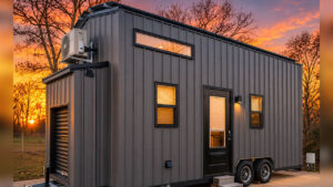 24 ft. Sustainable Tiny house Packs Two Lofts and Ample Off-Grid Features 24 ft. Sustainable Tiny house Packs 2 Lofts and Ample off-Grid Features in Just 300 sq. ft. Footprint