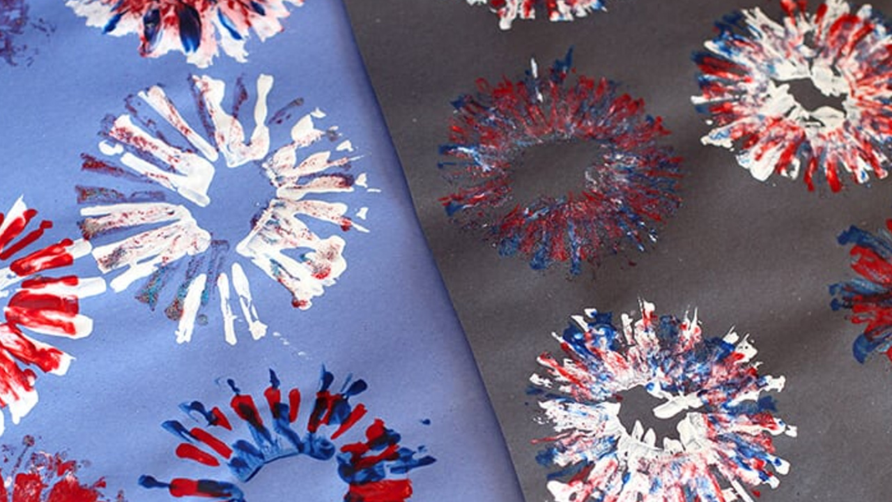 Fireworks Painting