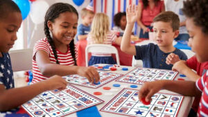 4th of July Games to Keep Kids Entertained Throughout the Day 4th of July Games for Kids to Prevent Boredom and Keep Them Entertained Throughout the Independence Day Party
