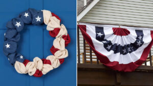 4th of July target Decoration Finds Bleed Red, White, and Blue