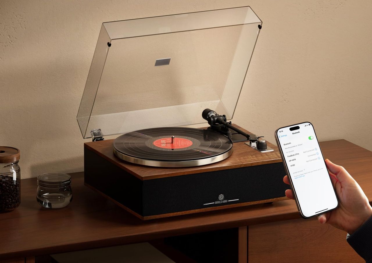 ANGELS HORN Vinyl Record Player