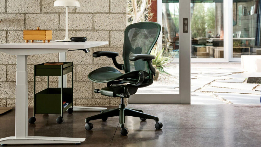 Herman Miller's Aeron chair in new colors
