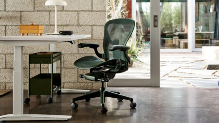 Herman Miller's Aeron chair in new colors