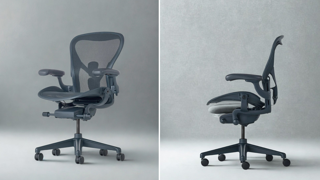 Herman Miller's Aeron chair in new colors