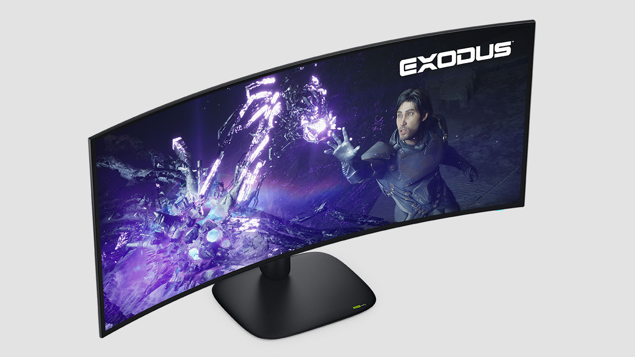Alienware 5K Gaming Monitor With RGB Stripe Tandem OLED Panel