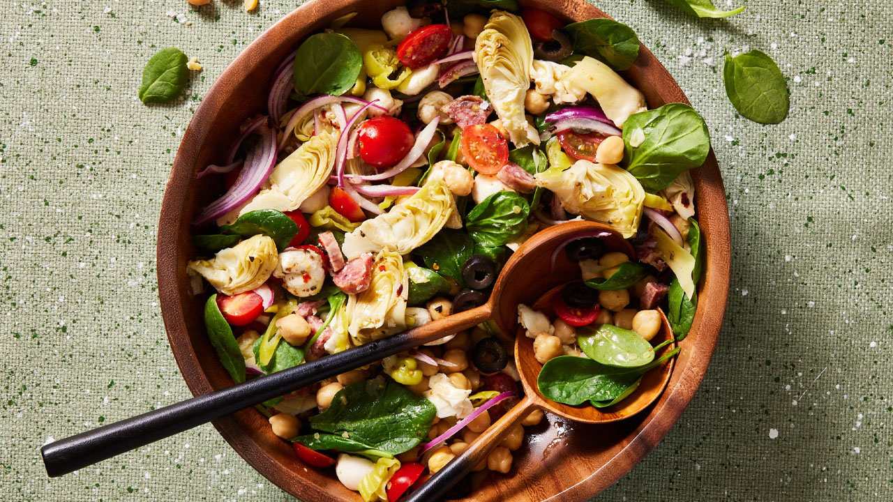 Antipasto Chickpea Salad