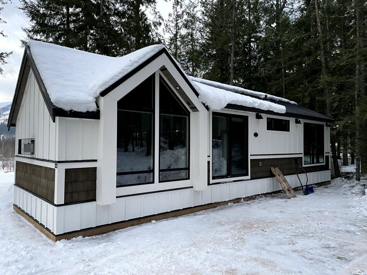 Apex tiny house on foundation in Canada