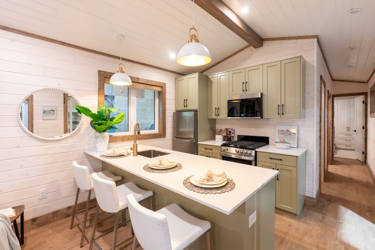 Dining of Apex tiny house