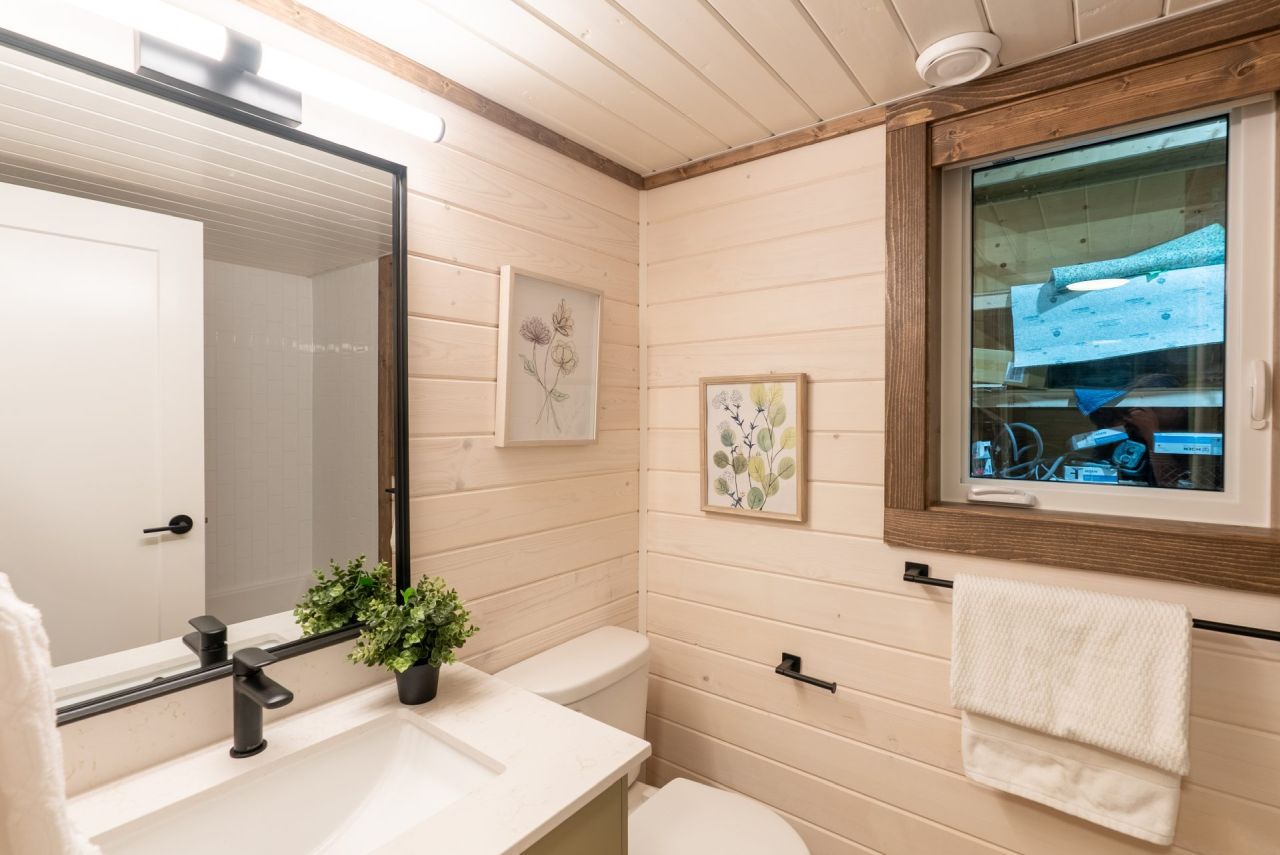 Bathroom of Apex tiny house
