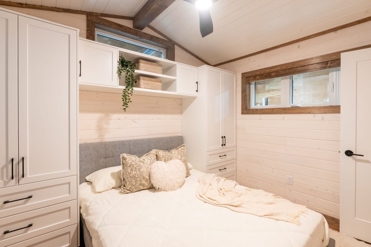 Apex tiny house on foundation in Canada