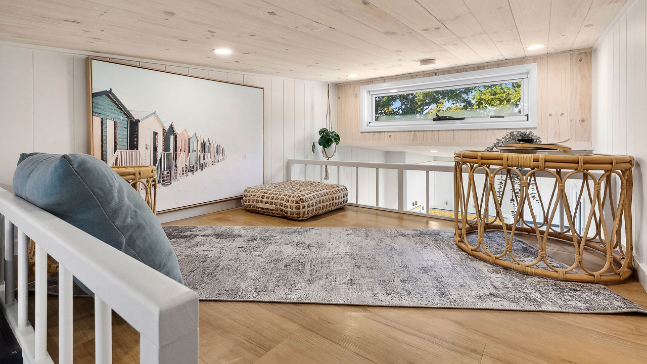 Arcadia Tiny House - loft