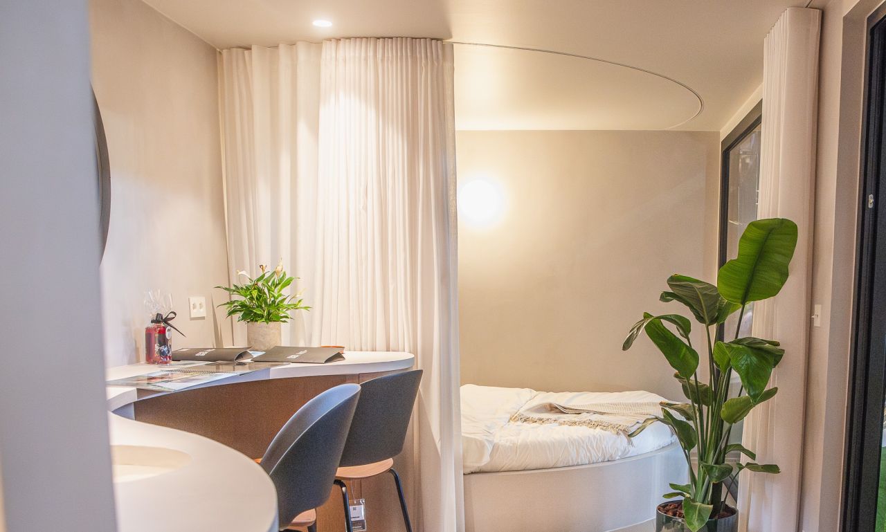 B&B tiny house by EXOBOX