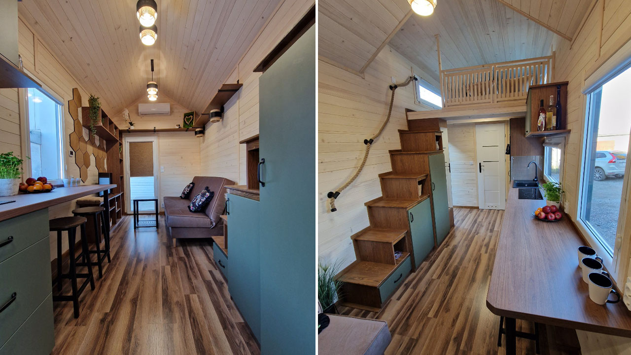 Bahama tiny house-interior