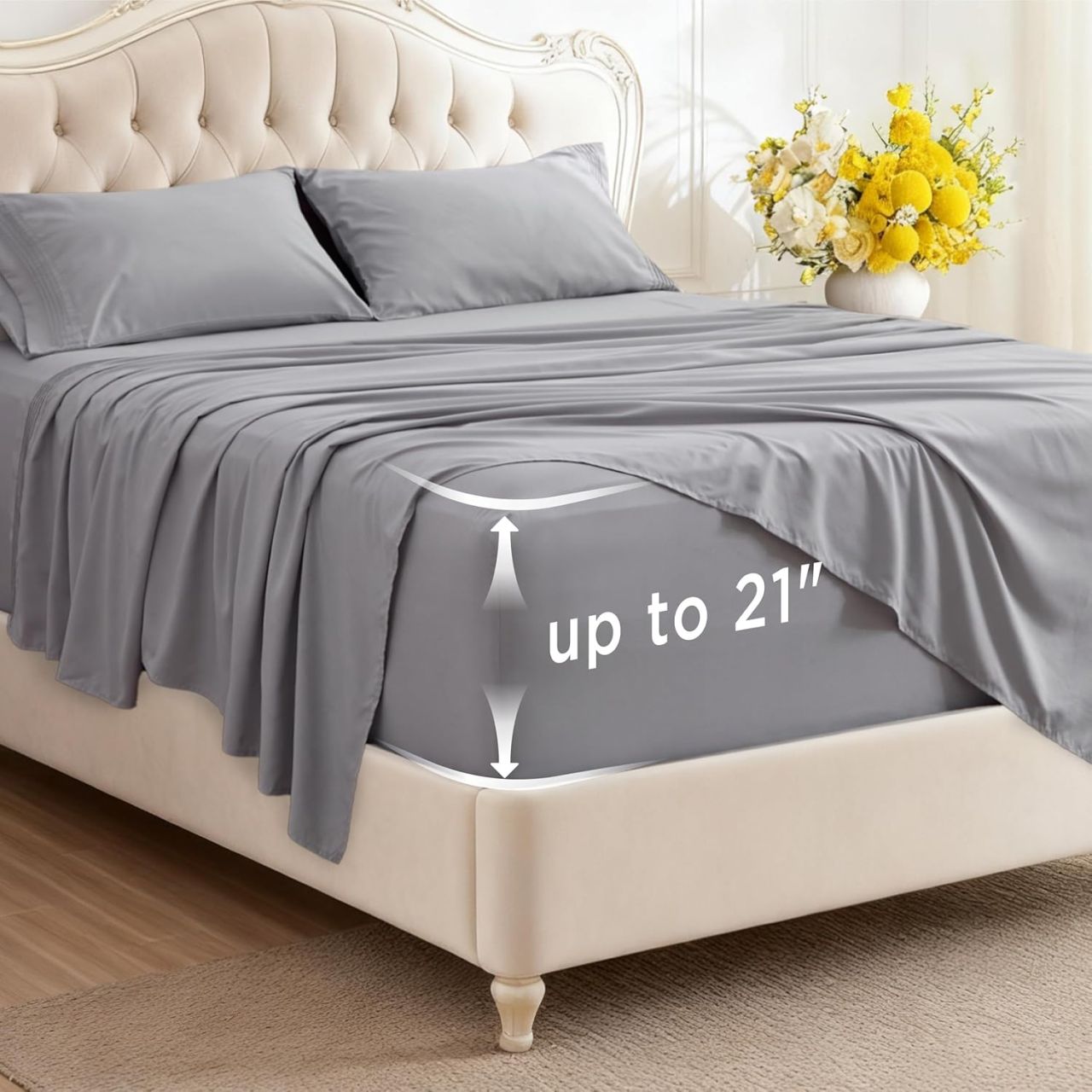 Bedsure Queen Sheet Set