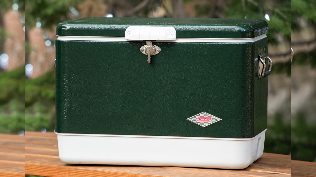 Best Father's Day gifts - Coleman Vintage 54qt Steel Belted Cooler