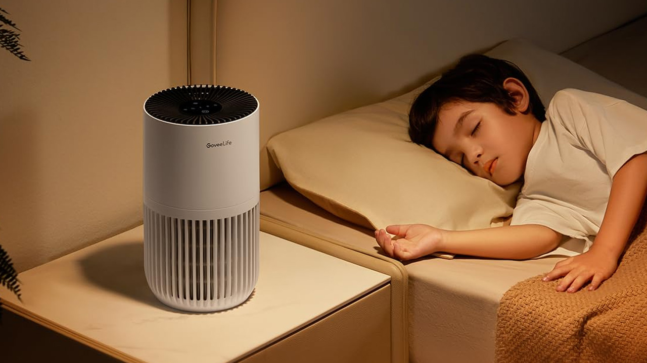 GoveeLife Mini Air Purifier for Bedroom