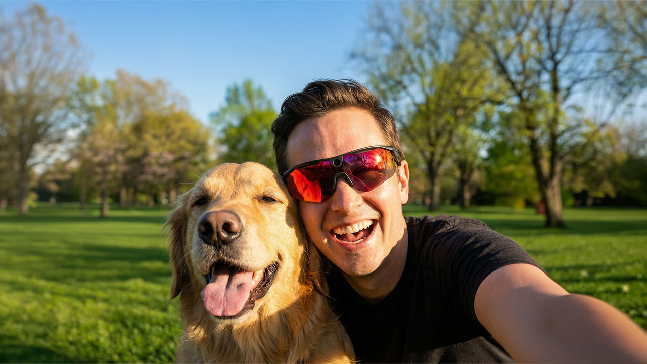 The Ranger Sports Camera Glasses lets you enjoy an active lifestyle