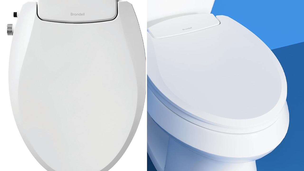 Brondell EcoSeat S101 Non-Electric Bidet Toilet Seat