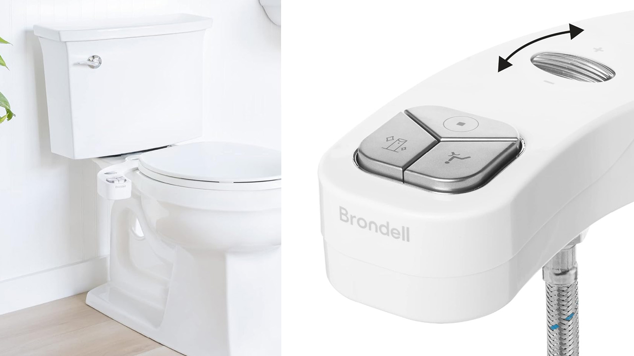 Brondell FreshSpa Thinline Precision Bidet Attachment