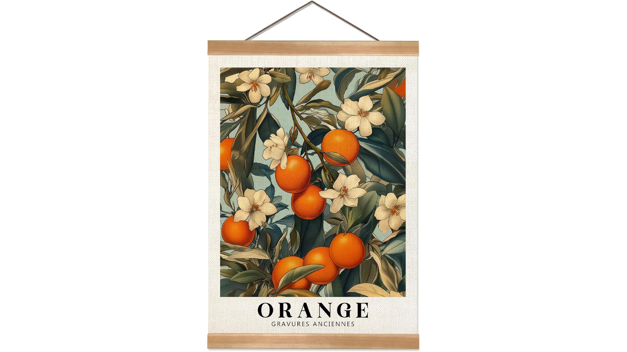 Citrus Home Décor - Farmhouse Orange Wall Art