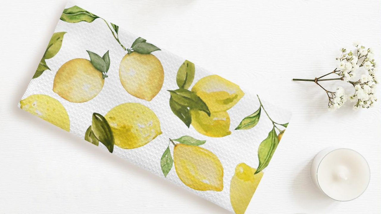 Citrus Home Décor - Lemon Hand Towels