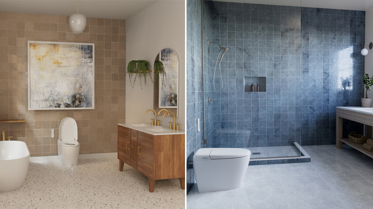 Coit integrated smart bidet toilet