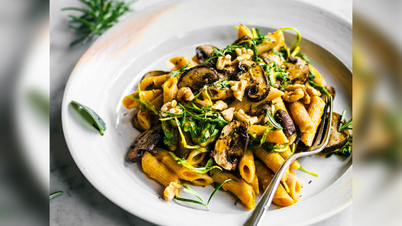 Creamy Vegan Pumpkin Pasta