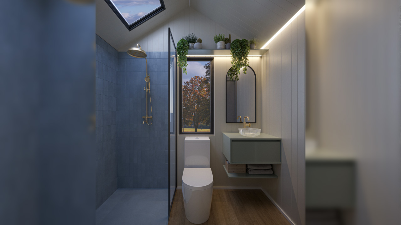Driftway tiny house - bathroom