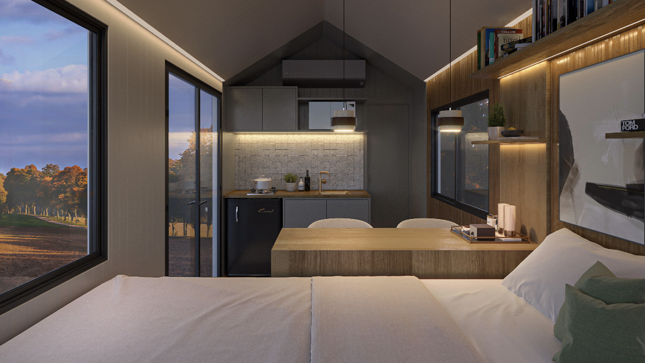Driftway tiny house - interior 1