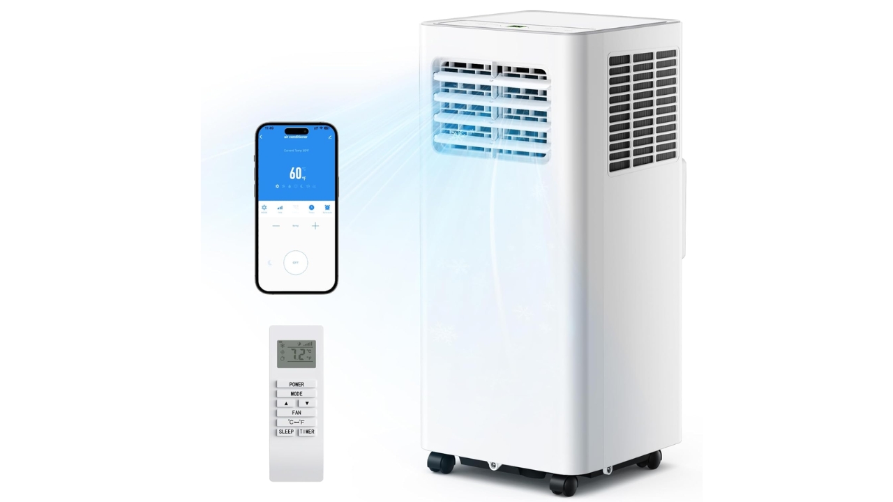 EUHOMY Smart 4-in-1 Portable Air Conditioner