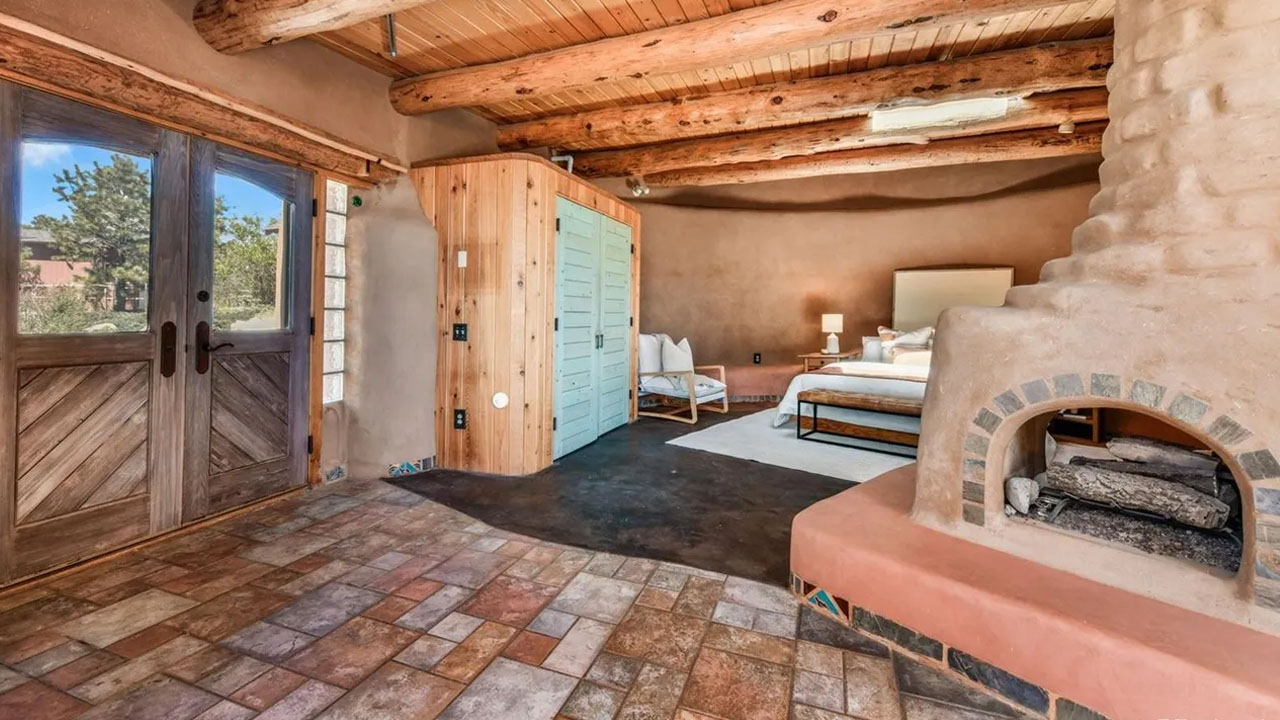 Earth Home for Sale in Black Forest Colorado - main bedroom