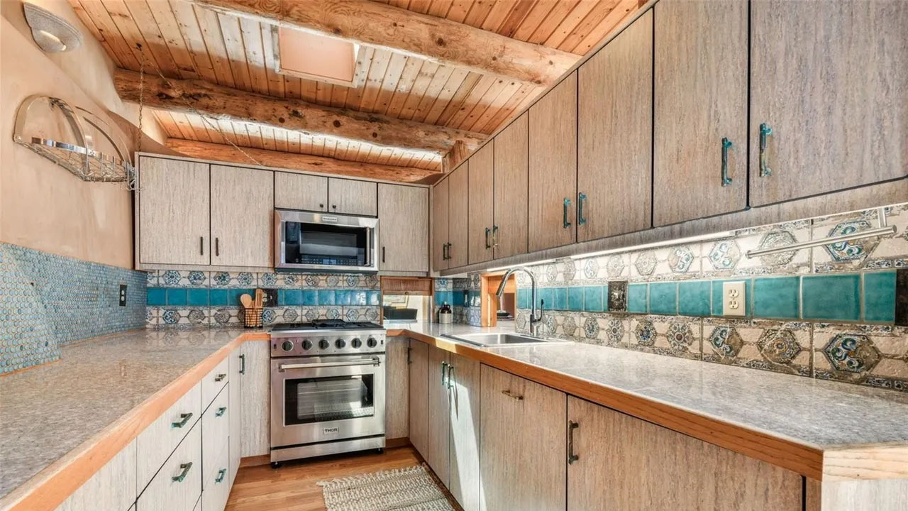Earth Home for Sale in Black Forest Colorado - kitchen 3