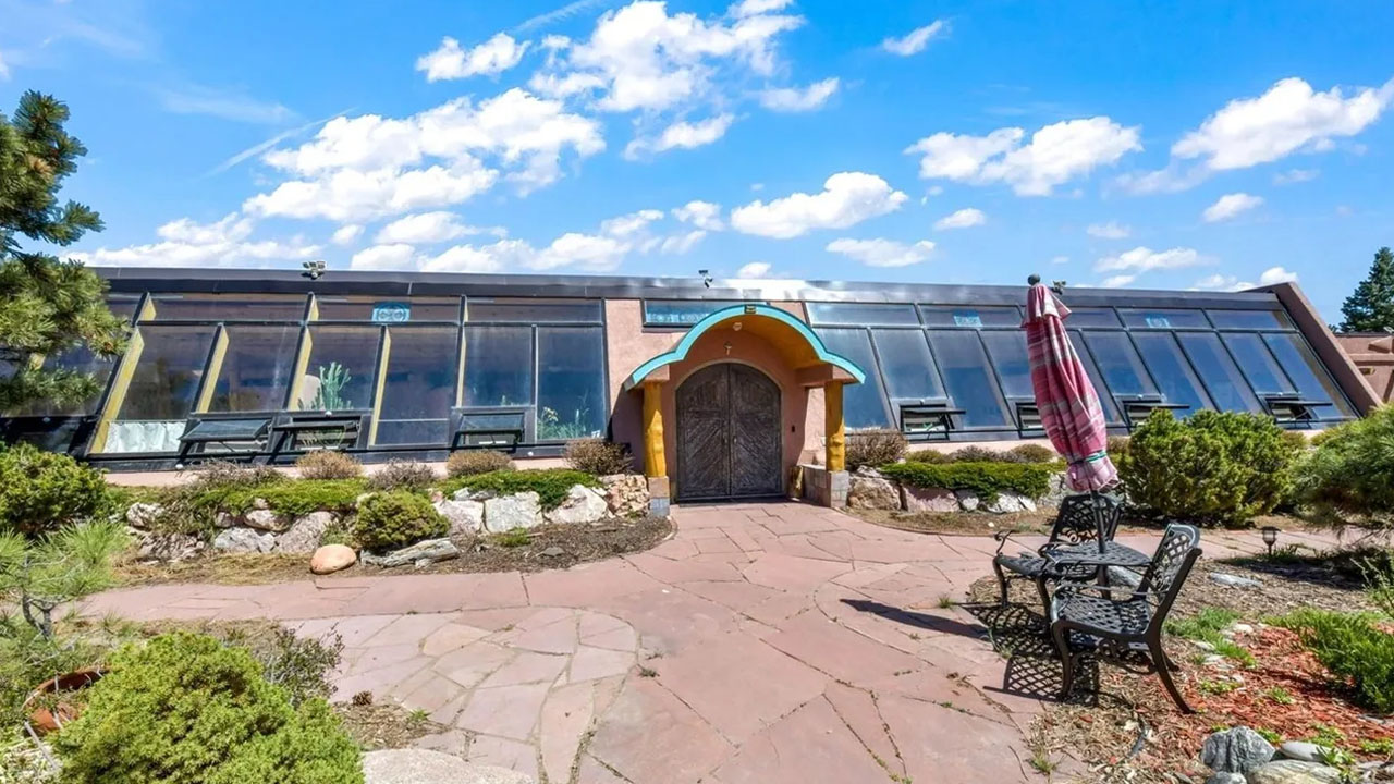 Earth Home for Sale in Black Forest Colorado - exterior