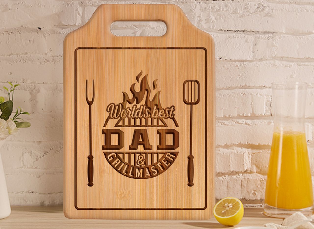 Engraved Bamboo Cutting Board
