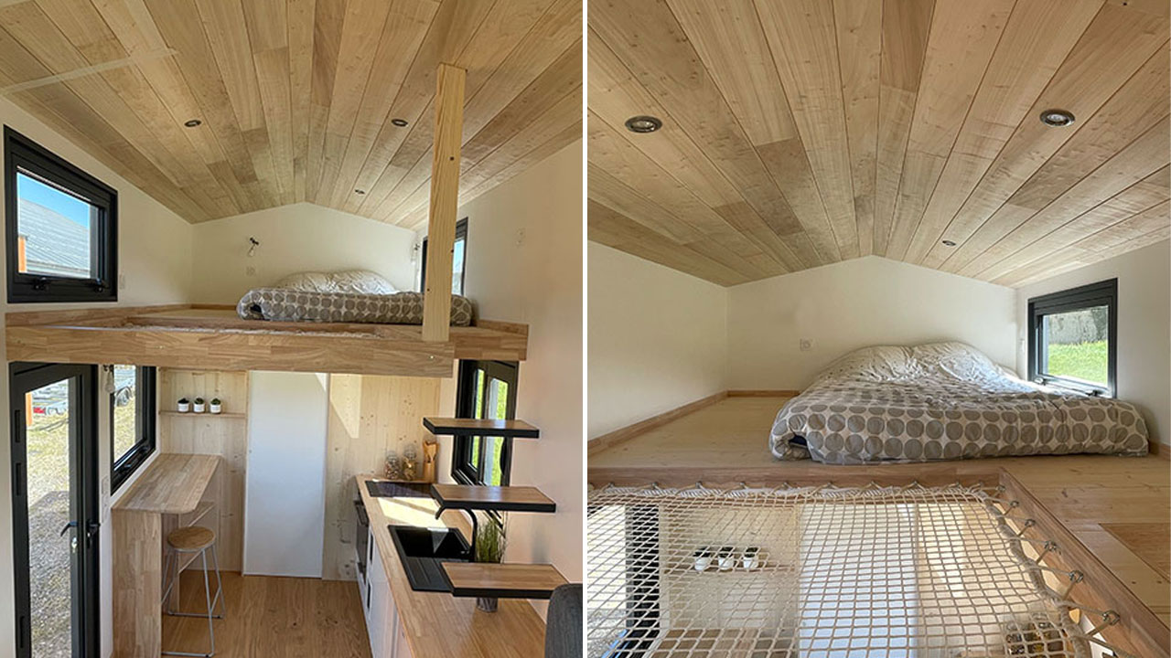 Fabien’s Tiny House is a Little Gem Customized to Work From Home