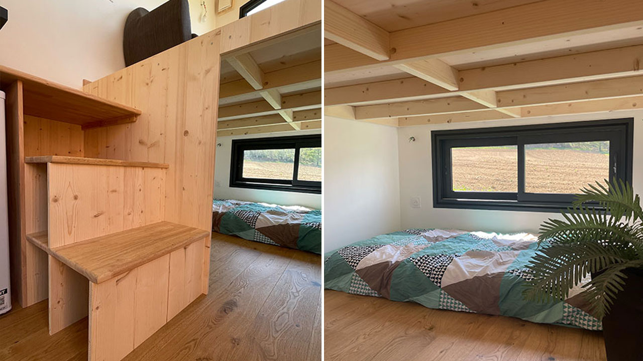 Fabien’s Tiny House is a Little Gem Customized to Work From Home