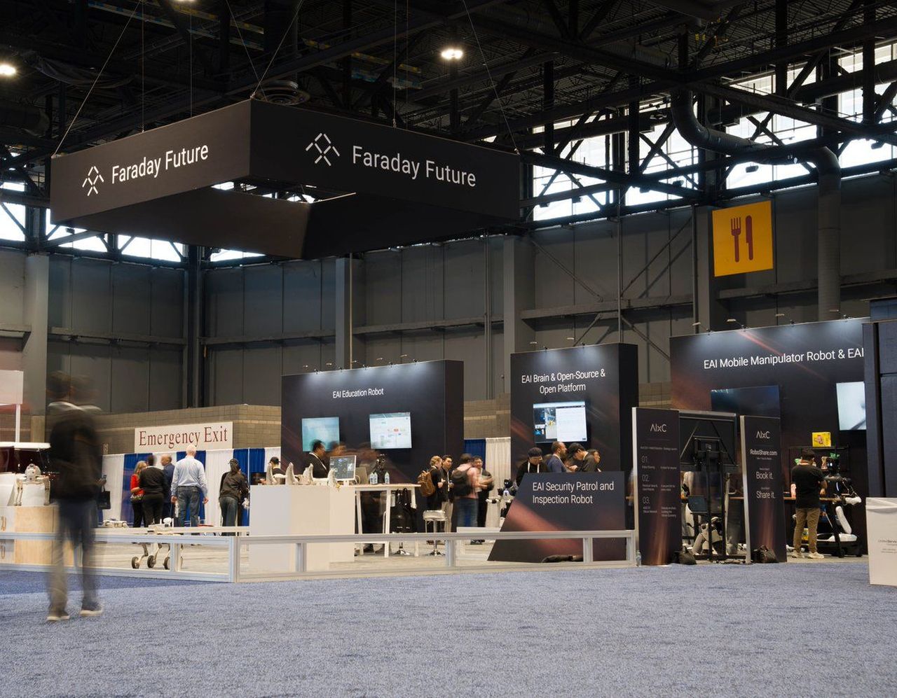 Faraday Future Brings Full EAI Robot Lineup to Automate Chicago