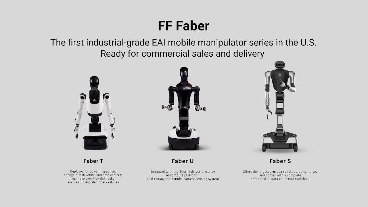 Faraday Future Brings Full EAI Robot Lineup to Automate Chicago