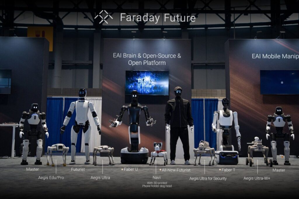 Faraday Future Brings Full EAI Robot Lineup to Automate Chicago