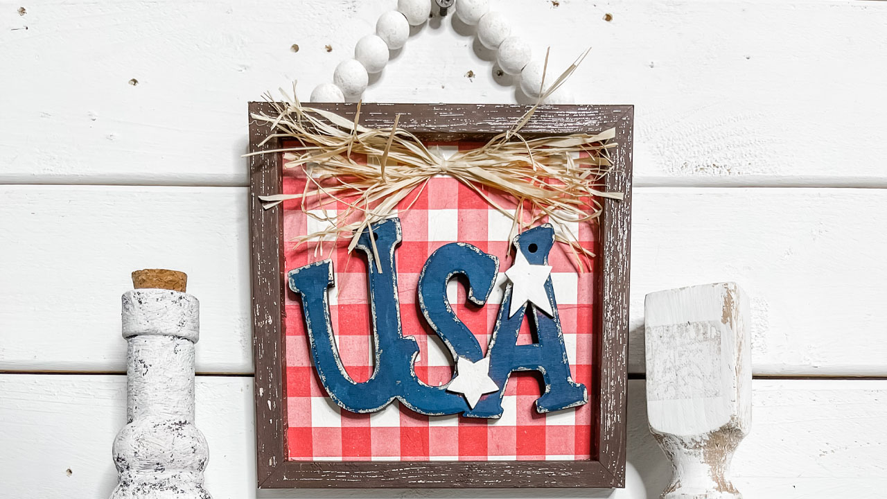 Farmhouse DIY 4th of July Décor
