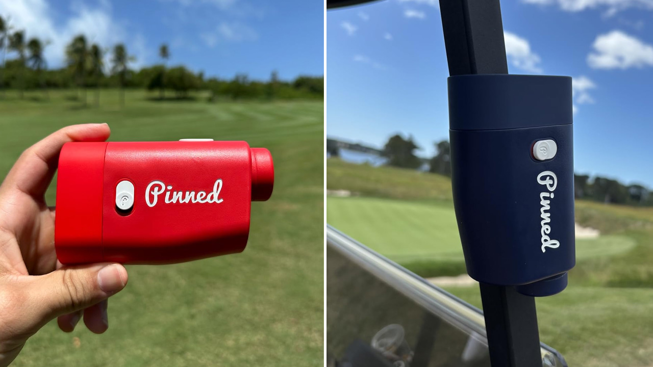 Father's Day Golf Gifts to get - Pinned Prism Slope Golf Rangefinder