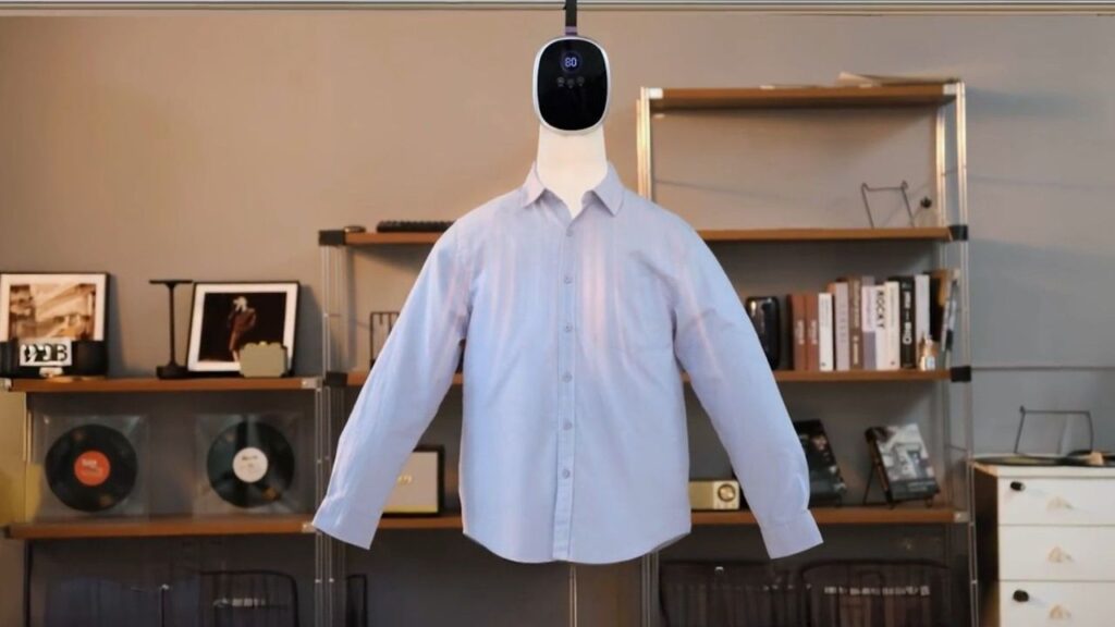 Foldryn Hands-Free Clothes Dryer Dries and De-Wrinkles Clothes in Minutes