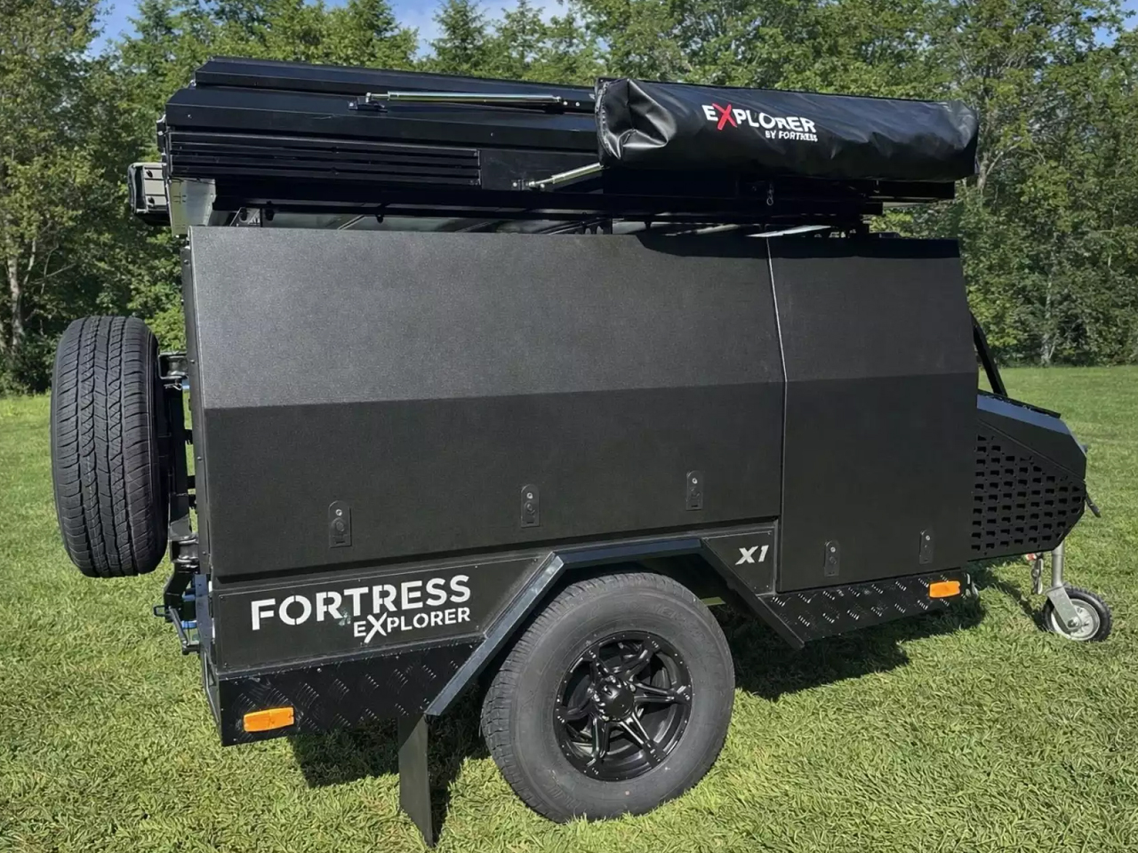 Fortress Explorer Camping Trailer by the The Fortress Trailer