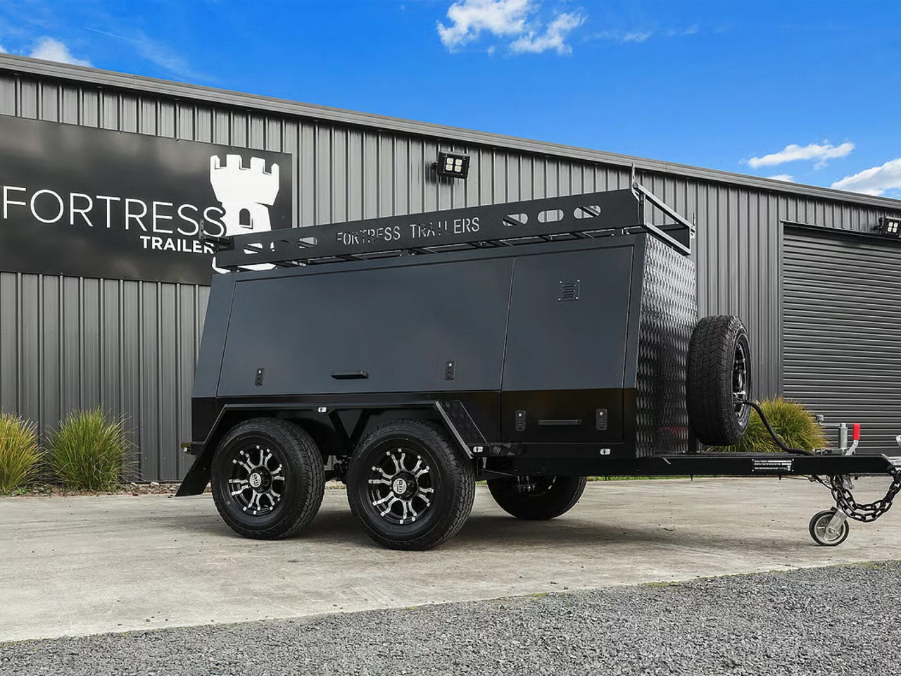Fortress Explorer Camping Trailer by the The Fortress Trailer
