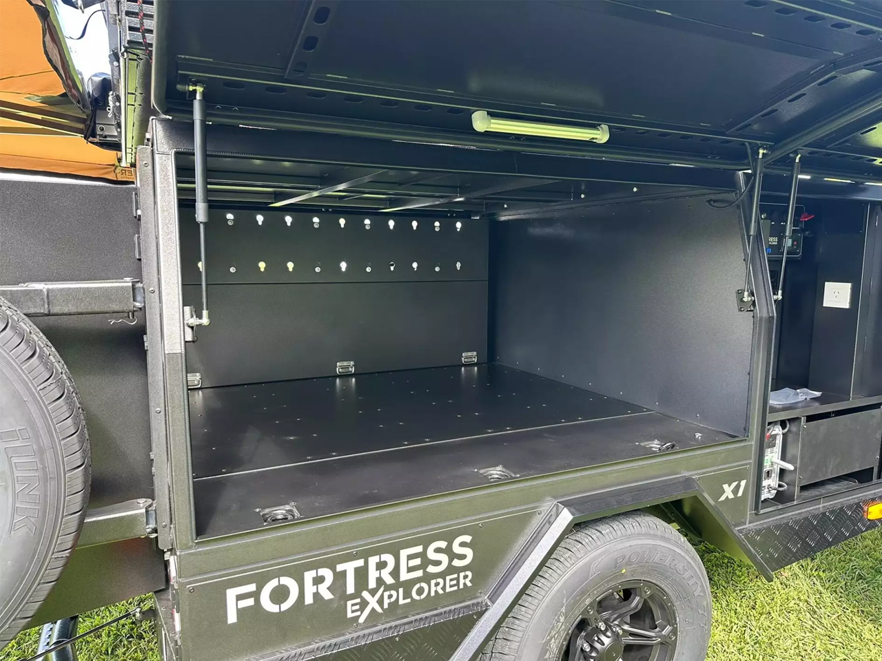 Fortress Explorer Camping Trailer by the The Fortress Trailer